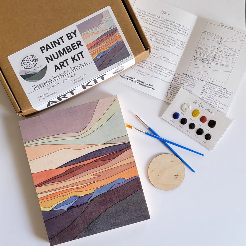 Bellamy Home Studio - Paint by Number Art Kit