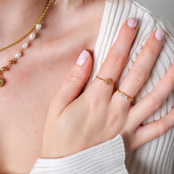 Bague Ajustable Golden Hour