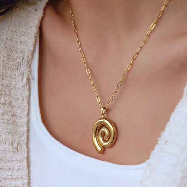 Collier Swirl Sunny Sunday