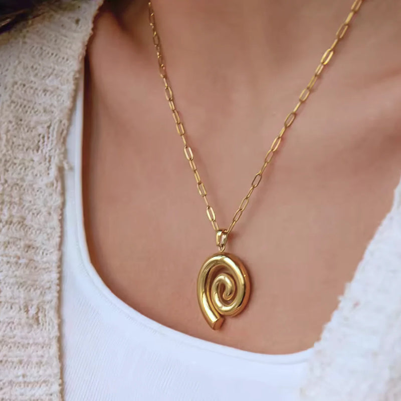 Collier Swirl Sunny Sunday