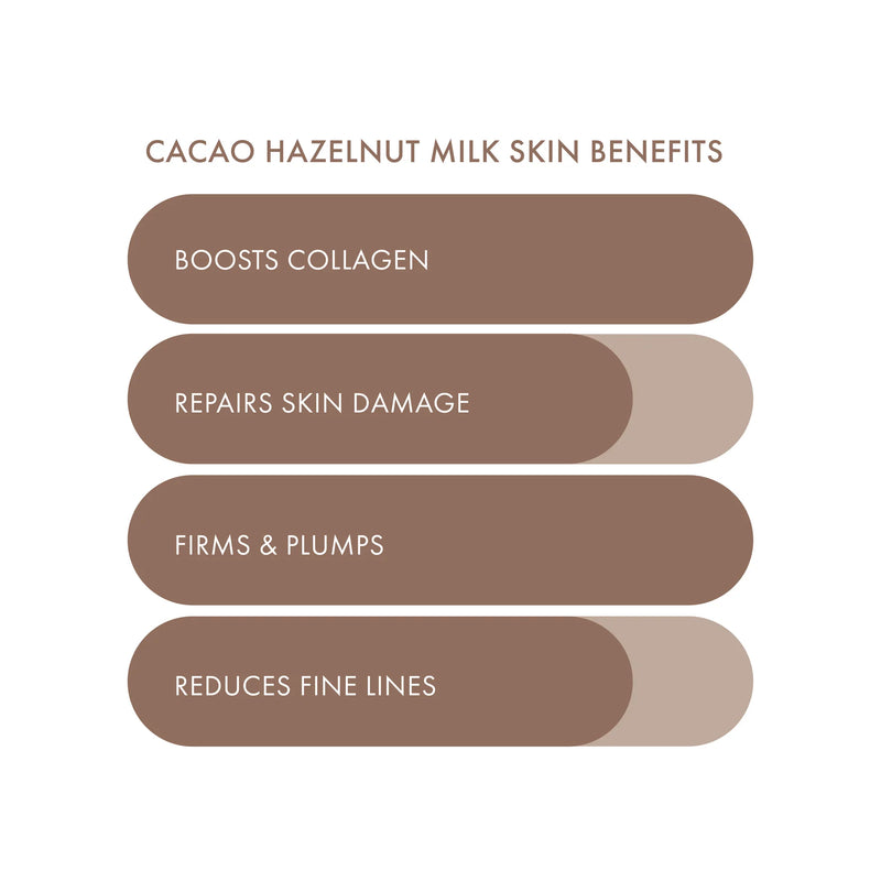 Masque Lissant au Lait Végétal et Poudre de Cacao