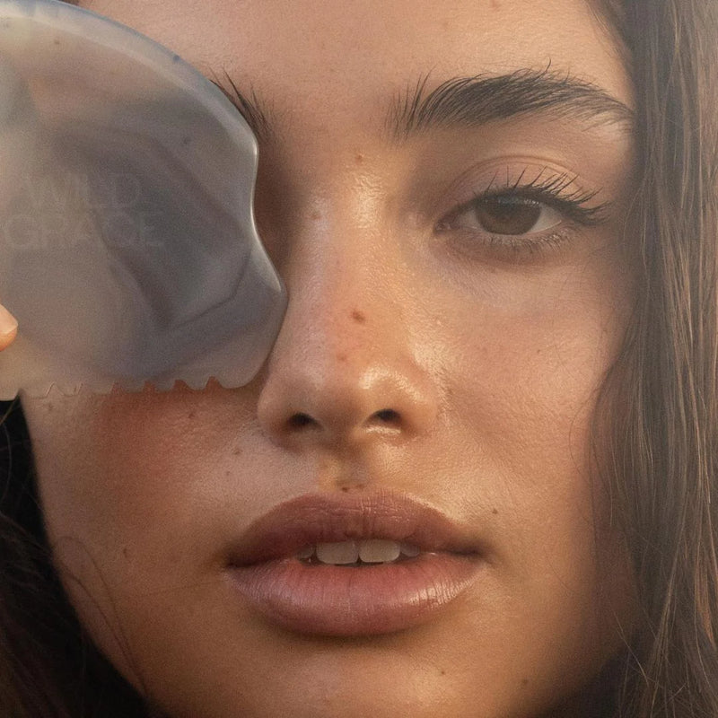 Gua Sha Pro Agate fumée