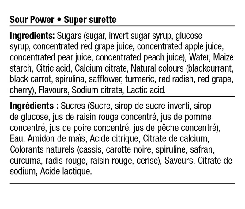 Bonbons Vegan Sour Power