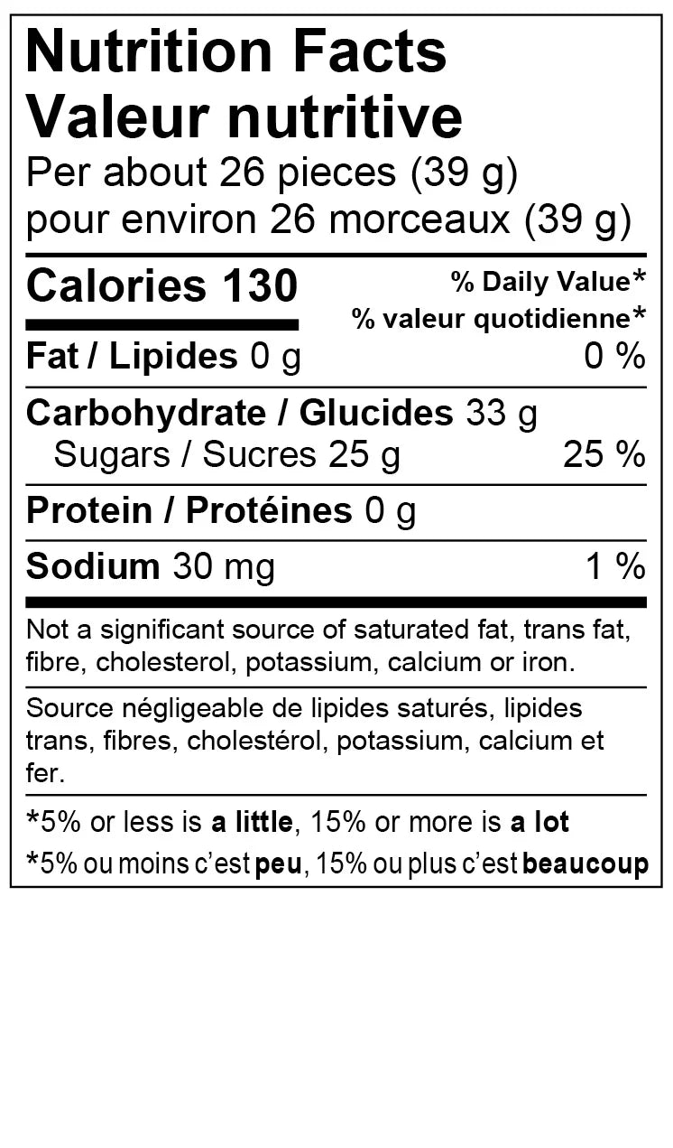 Bonbons Vegan Sour Power
