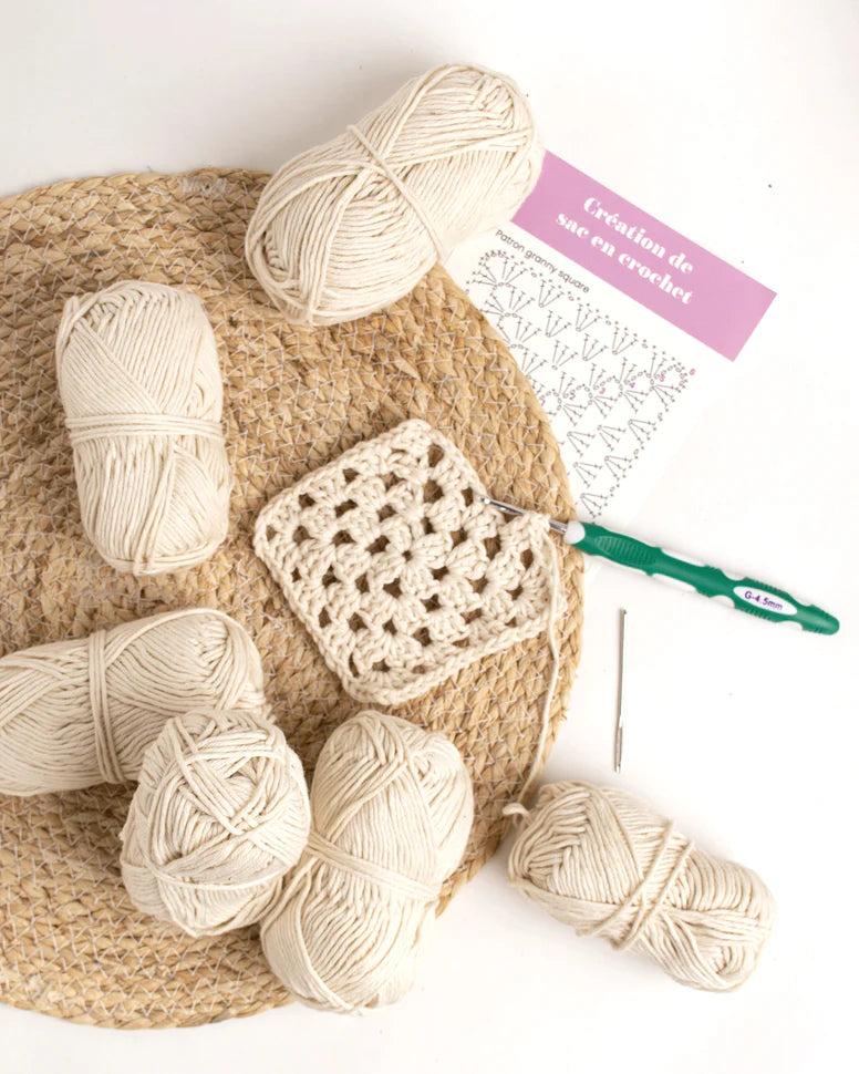 Brin Brun - Creative Crochet Bag Set