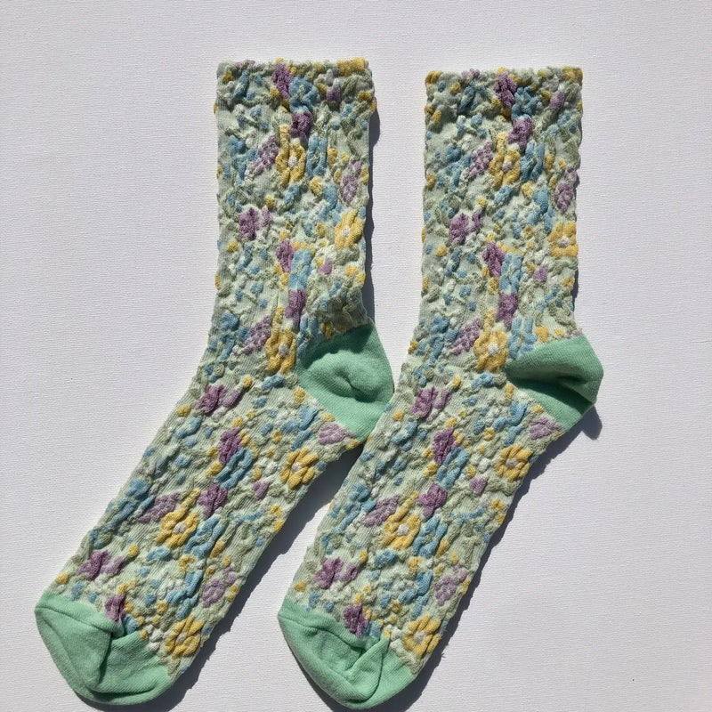 Billy Bamboo - Flower Market Socks