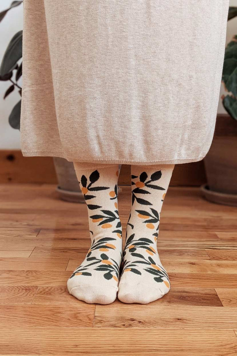 Mimi & August - Tangerine socks