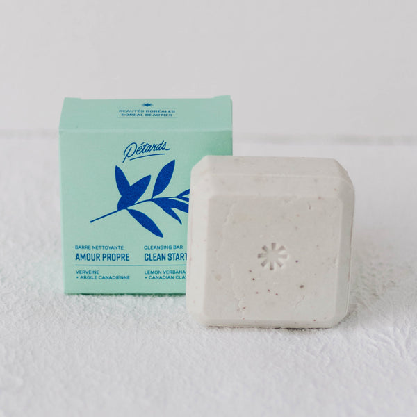 Quebec Verbena Exfoliating Cleansing Bar