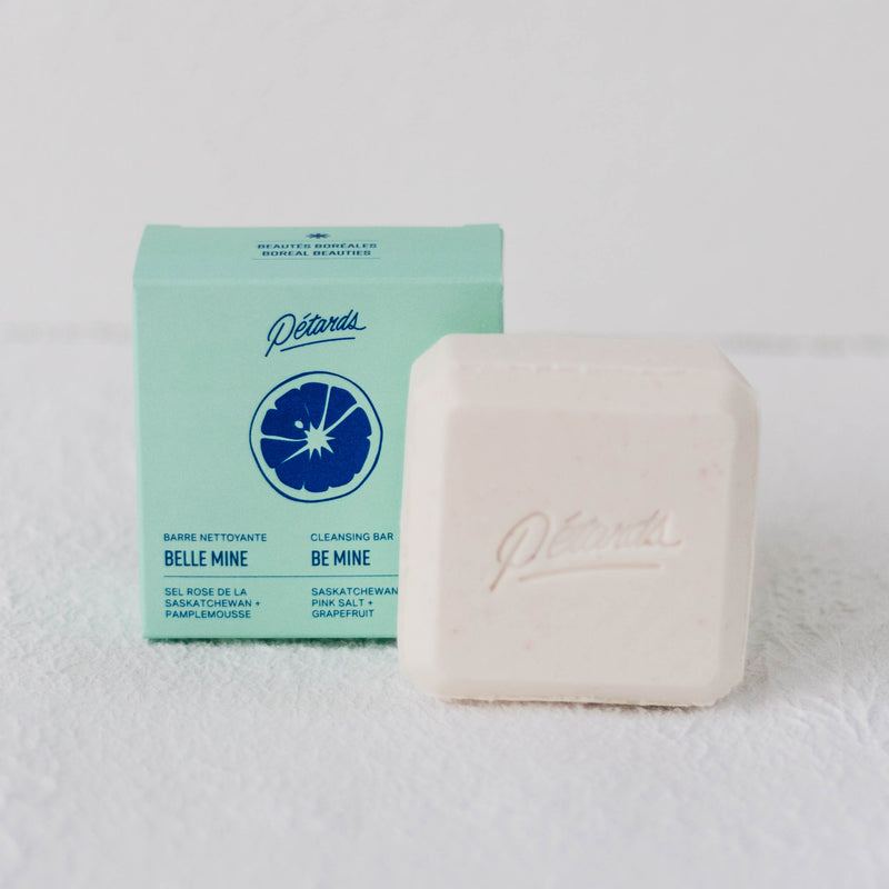 Grapefruit Cleansing Bar + Saskatchewan Pink Salt