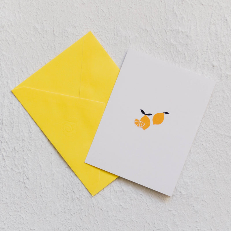 Lemon Card