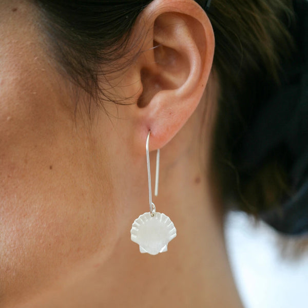 Seashell earrings 