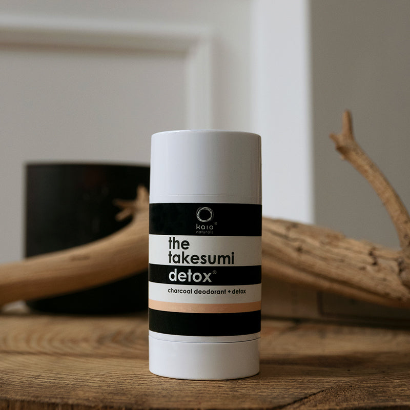 Charcoal deodorant - the takesumi detox