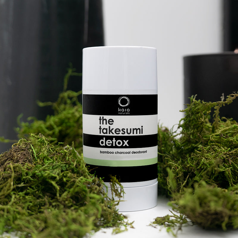 Charcoal deodorant - the takesumi detox