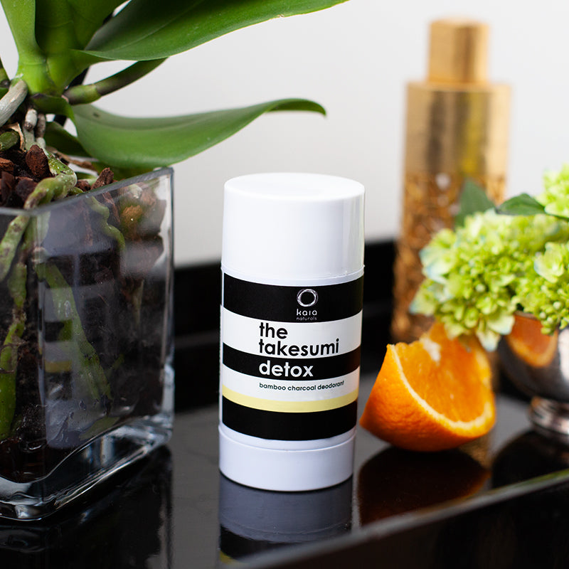 Charcoal deodorant - the takesumi detox