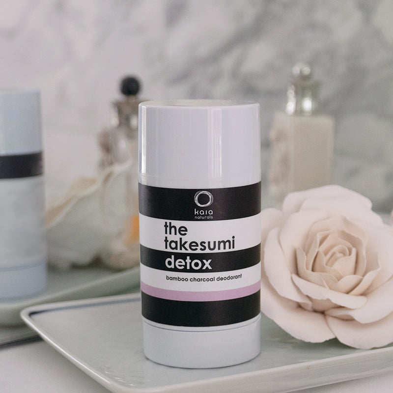 Charcoal deodorant - the takesumi detox