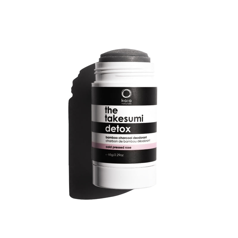 Charcoal deodorant - the takesumi detox