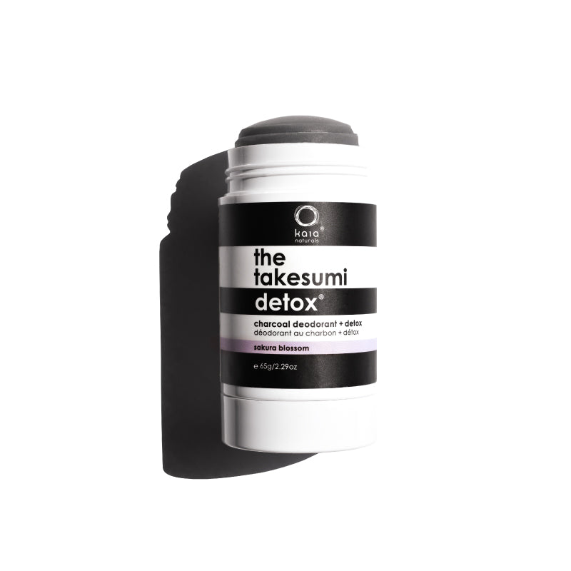 Charcoal deodorant - the takesumi detox