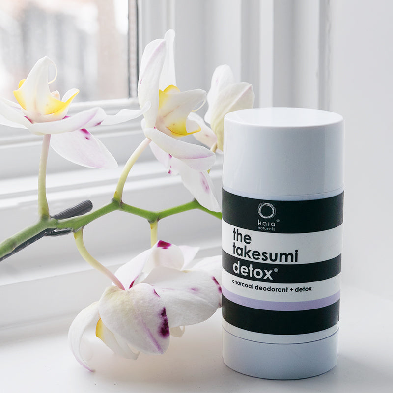 Charcoal deodorant - the takesumi detox